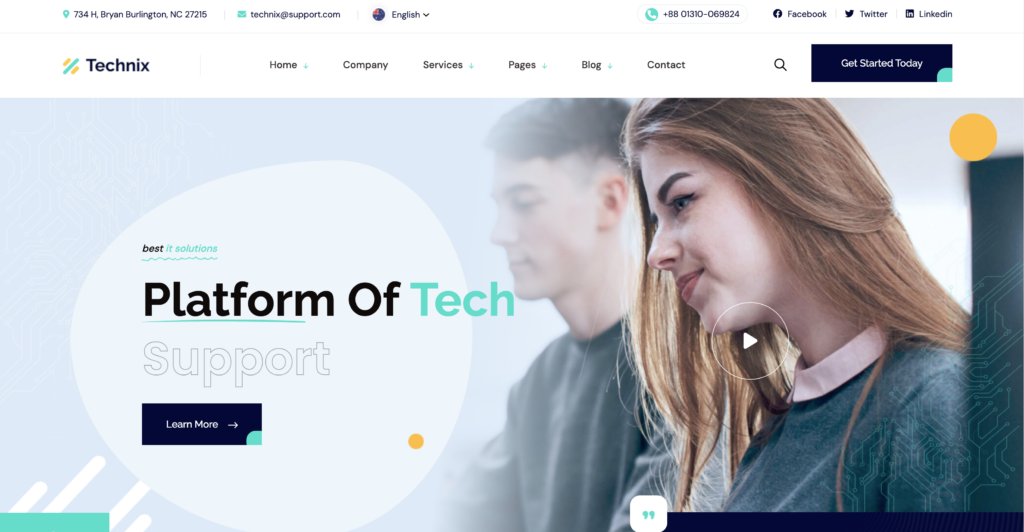 Technology & Gadget WordPress Website Themes
